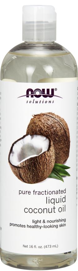 Coconut Oil, Liquid Pure Fractionated - 473 ml. - Sense42 Beauty and Health