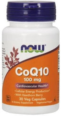 CoQ10 with Hawthorn Berry, 100mg - 30 vcaps - Sense42 Beauty and Health