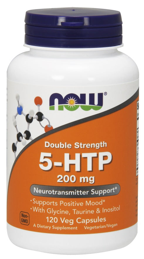 5-HTP with Glycine Taurine & Inositol, 200mg - 120 vcaps - Sense42 Beauty and Health
