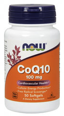 CoQ10, 100mg - 50 softgels - Sense42 Beauty and Health