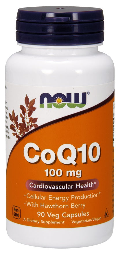 CoQ10 with Hawthorn Berry, 100mg - 90 vcaps - Sense42 Beauty and Health