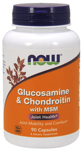 Glucosamine & Chondroitin with MSM - 90 caps - Sense42 Beauty and Health