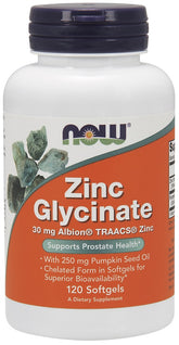 Zinc Glycinate - 120 softgels - Sense42 Beauty and Health