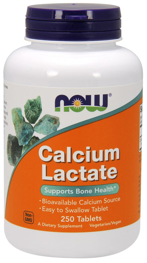 Calcium Lactate - 250 tablets - Sense42 Beauty and Health