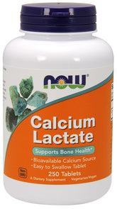 Calcium Lactate - 250 tablets - Sense42 Beauty and Health