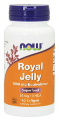 Royal Jelly, 1000mg Equivalency - 60 softgels - Sense42 Beauty and Health