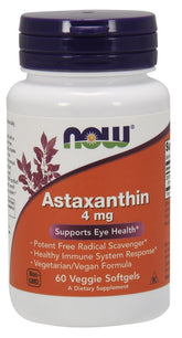 Astaxanthin, 4mg - 60 veggie softgels - Sense42 Beauty and Health