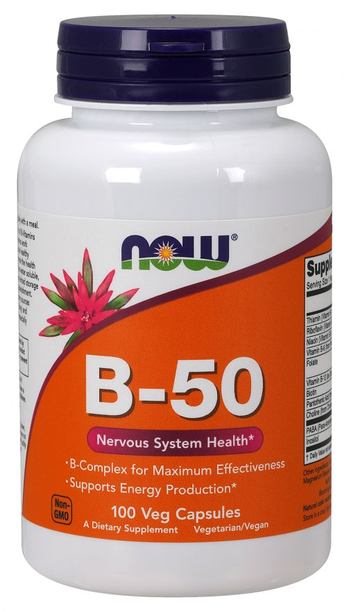 Vitamin B-50 - 100 vcaps - Sense42 Beauty and Health