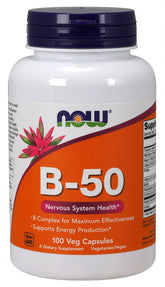Vitamin B-50 - 100 vcaps - Sense42 Beauty and Health
