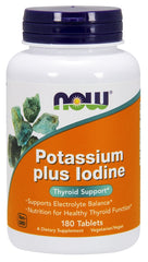 Potassium plus Iodine - 180 tabs - Sense42 Beauty and Health