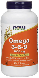Omega 3-6-9, 1000mg - 250 softgels - Sense42 Beauty and Health