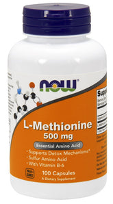 L-Methionine, 500mg - 100 caps - Sense42 Beauty and Health