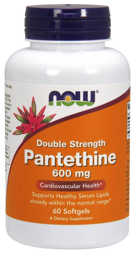 Pantethine, 600mg Double Strength - 60 softgels - Sense42 Beauty and Health