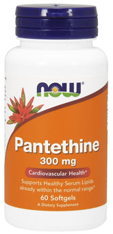 Pantethine, 300mg - 60 softgels - Sense42 Beauty and Health