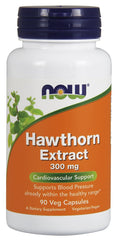 Hawthorn Extract, 300mg - 90 vcaps - Sense42 Beauty and Health