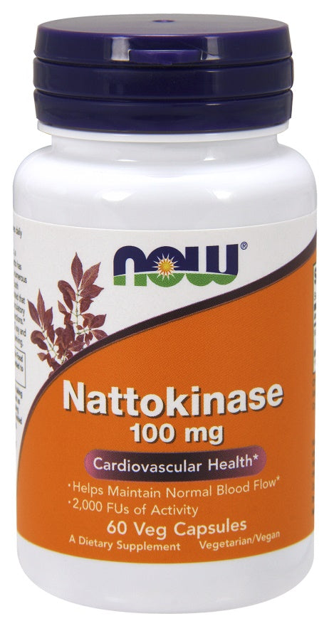 Nattokinase, 100mg - 60 vcaps - Sense42 Beauty and Health