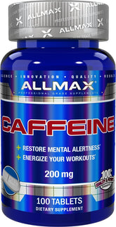 Caffeine, 200mg - 100 tablets - Sense42 Beauty and Health