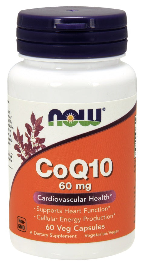 CoQ10, 60mg - 60 vcaps - Sense42 Beauty and Health