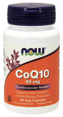 CoQ10, 60mg - 60 vcaps - Sense42 Beauty and Health