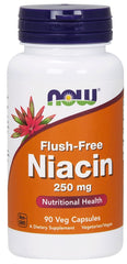 Niacin Flush-Free, 250mg - 90 vcaps - Sense42 Beauty and Health