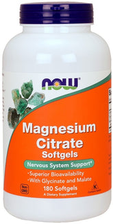 Magnesium Citrate Softgels - 180 softgels - Sense42 Beauty and Health
