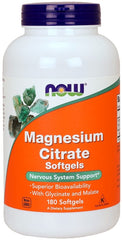 Magnesium Citrate Softgels - 180 softgels - Sense42 Beauty and Health