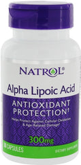 Alpha Lipoic Acid, 300mg - 50 caps - Sense42 Beauty and Health