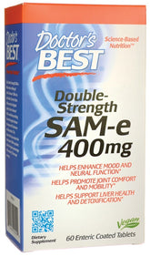 SAM-e, 400mg Double-Strength - 60 tablets - Sense42 Beauty and Health