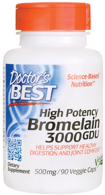 High Potency Bromelain 3000 GDU, 500mg - 90 vcaps - Sense42 Beauty and Health