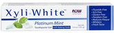 XyliWhite, Platinum Mint Toothpaste Gel w/Baking Soda - 181g - Sense42 Beauty and Health