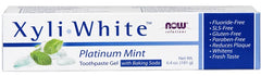 XyliWhite, Platinum Mint Toothpaste Gel w/Baking Soda - 181g - Sense42 Beauty and Health