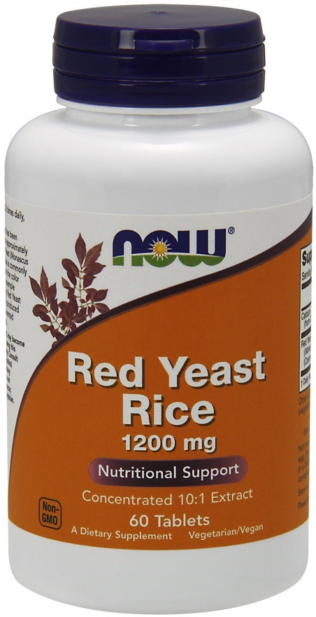 Red Yeast Rice Concentrated 10:1 Extract, 1200mg - 60 tablets - Sense42 Beauty and Health