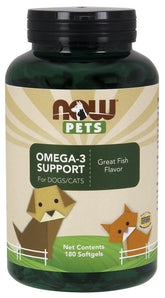 Pets, Omega-3 Support - 180 softgels - Sense42 Beauty and Health