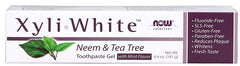 NOW Foods XyliWhite Neem & Tea Tree Toothpaste Gel - 181g - Sense42 Beauty and Health