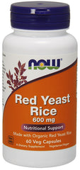 Red Yeast Rice, 600mg - 60 vcaps - Sense42 Beauty and Health