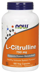 L-Citrulline, 750mg - 180 vcaps - Sense42 Beauty and Health