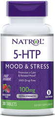 5-HTP Fast Dissolve 100mg - 30 tabs - Sense42 Beauty and Health