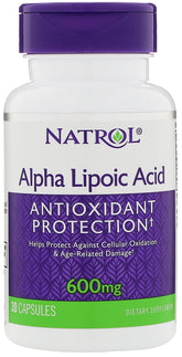 Alpha Lipoic Acid, 600mg - 30 caps - Sense42 Beauty and Health