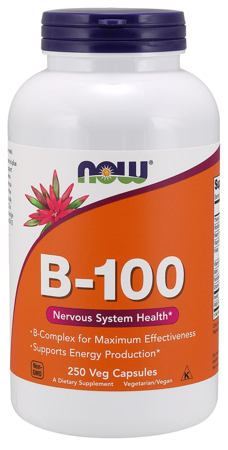 Vitamin B-100 - 250 vcaps - Sense42 Beauty and Health