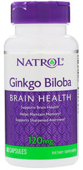 Ginkgo Biloba, 120mg - 60 caps - Sense42 Beauty and Health