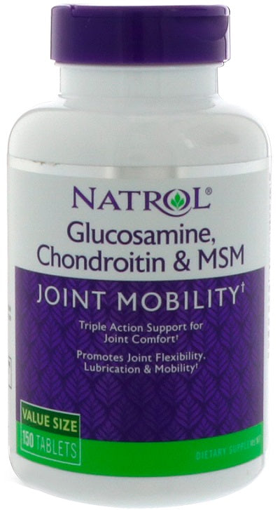 Glucosamine Chondroitin & MSM - 150 tabs - Sense42 Beauty and Health