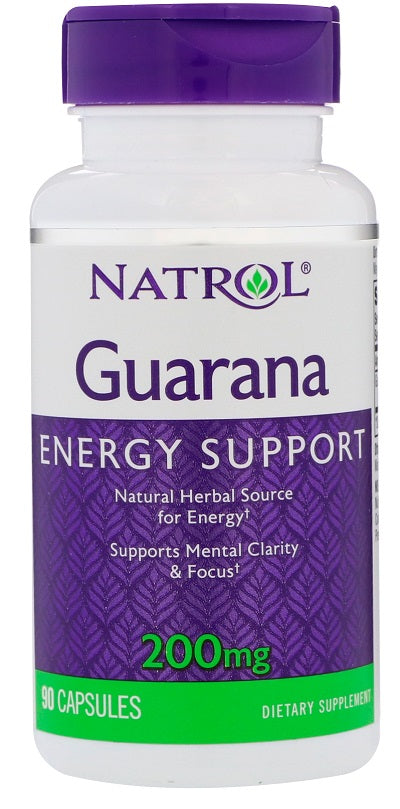 Guarana, 200mg - 90 caps - Sense42 Beauty and Health