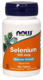 Selenium, 100mcg - 100 tabs - Sense42 Beauty and Health
