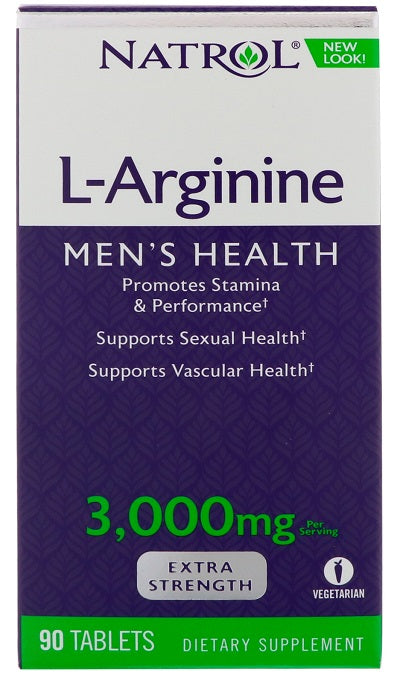 L-Arginine, 3000mg - 90 tabs - Sense42 Beauty and Health