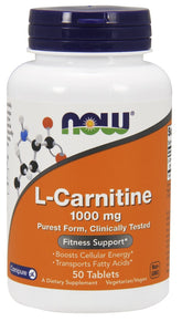 L-Carnitine, 1000mg - 50 tabs - Sense42 Beauty and Health