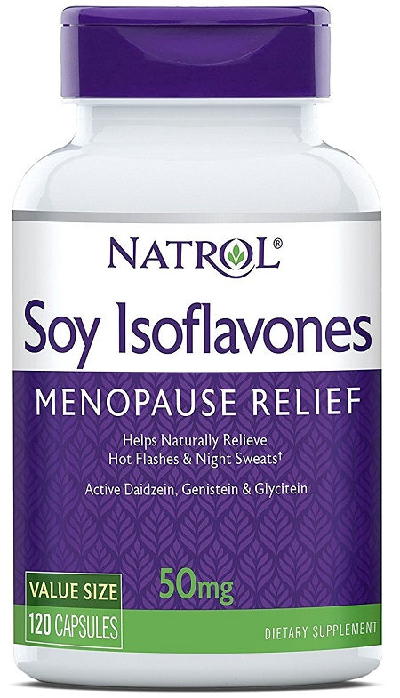 Soy Isoflavones, 50mg - 120 caps - Sense42 Beauty and Health