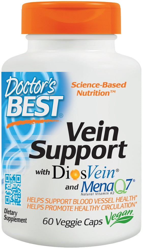 Vein Support with DiosVein and MenaQ7 - 60 vcaps - Sense42 Beauty and Health