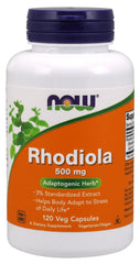 Rhodiola, 500mg - 120 vcaps - Sense42 Beauty and Health