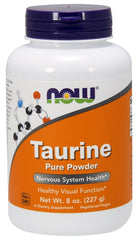 NOW Foods Taurine Pure Powder - 227g - Sense42 Beauty and Health