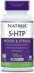 5-HTP Time Release, 100mg - 45 tabs - Sense42 Beauty and Health